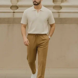 Urban Sands Polo Co-Ord Set for Effortless Style and Comfort EW-000038-XS1